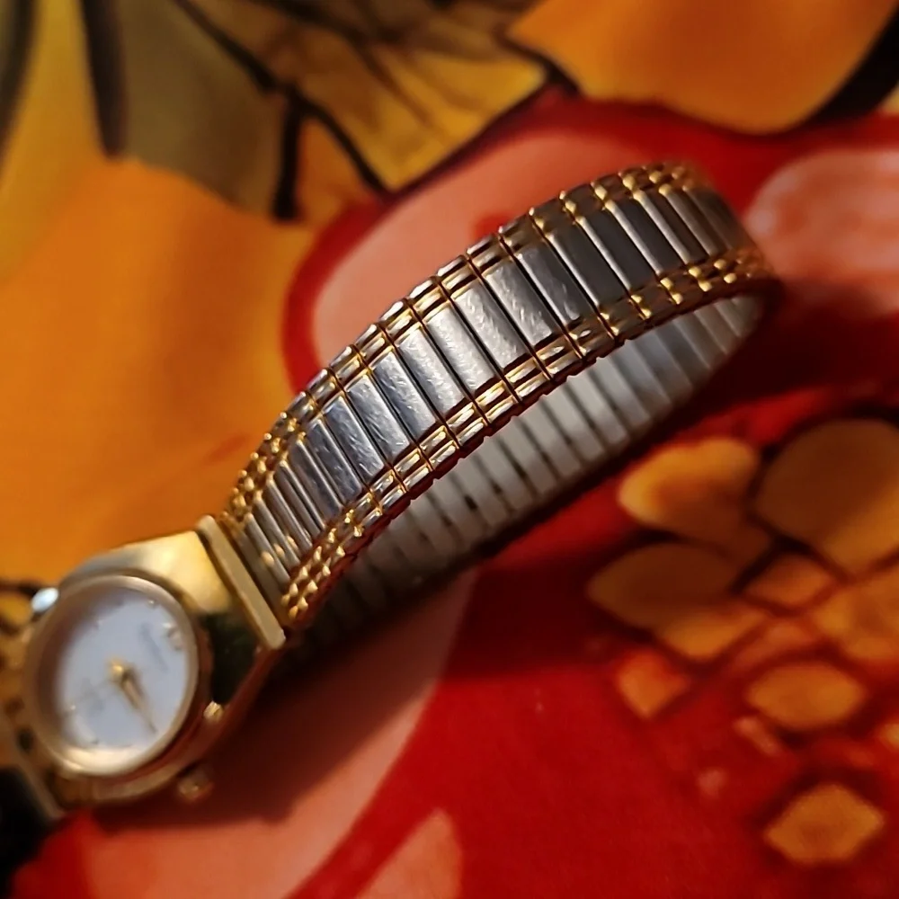 Armitron Womens‎ Silver & Gold Tone Watch 25/5395T